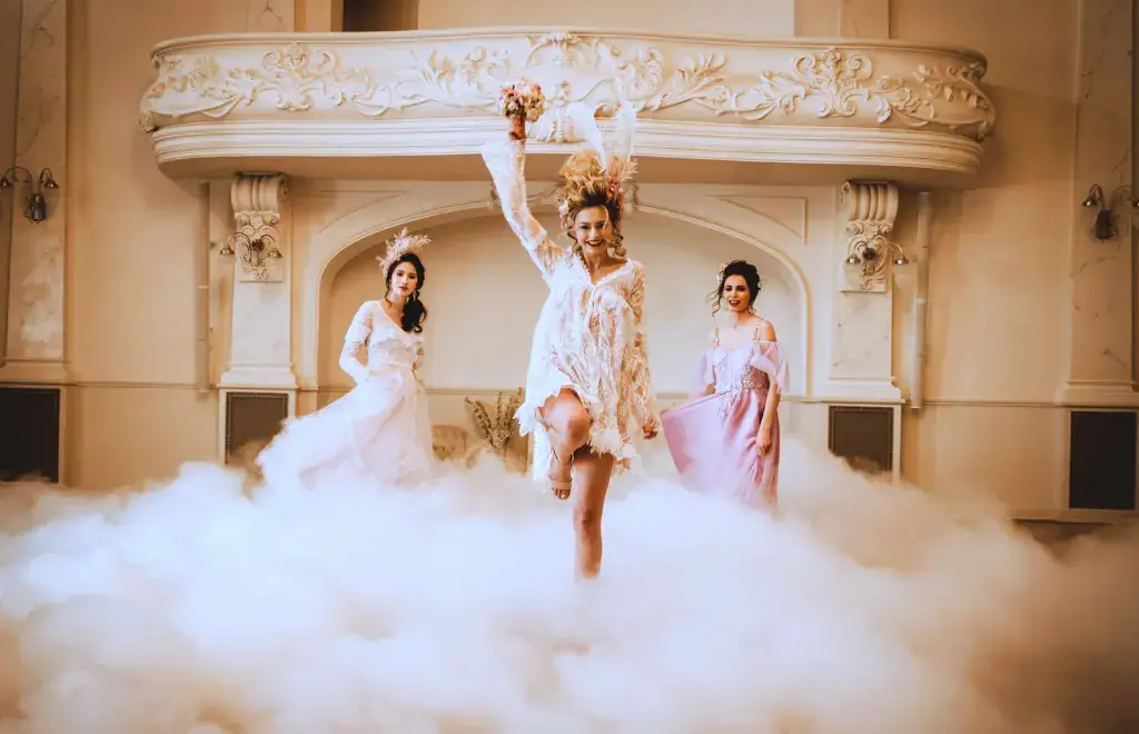 Taniec w chmurach Poznań – ciężki dym na pierwszy taniec weselny