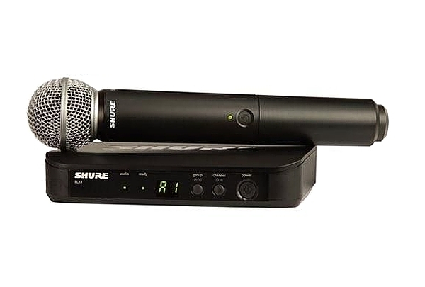 mikrofon bezprzewodowy SHURE BLX24/SM58
